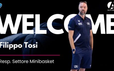 Filippo Tosi nuovo Responsabile Tecnico del Settore Minibasket biancoblù